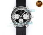 HRF Swiss Omega Speedmaster Chronograph Replica Watch 40MM Black Dial